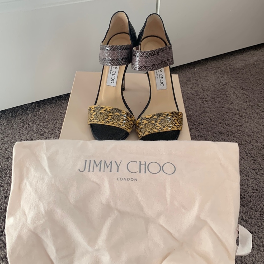 Jimmy Choo multi dark high sandal